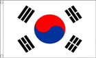 2ft by 3ft South Korea Flag