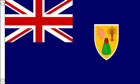 2ft by 3ft Turks and Caicos Islands Flag