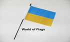 Ukraine Hand Flag