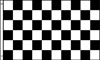 2ft by 3ft Checkered Flags 