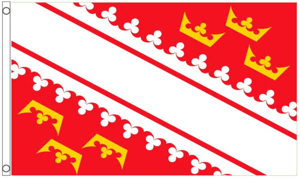 2ft by 3ft Alsace Flag