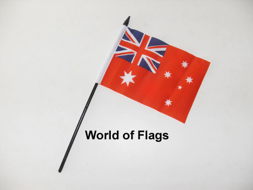 Australian Red Ensign Hand Flag