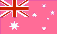 2ft by 3ft Pink Australia Flag Only A Few Left