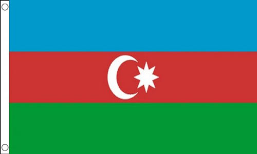 Azerbaijan Flag