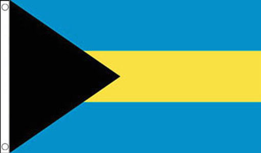 Bahamas Funeral Flag