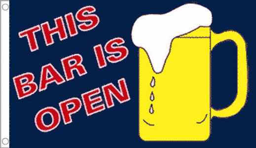 This Bar is Open Flag