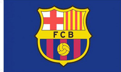 FC Barcelona Flag