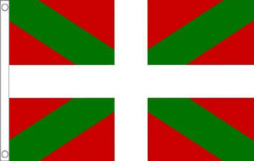 2ft by 3ft Basque Flag