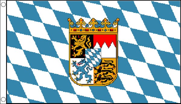 2ft by 3ft Bavaria Flag (A)