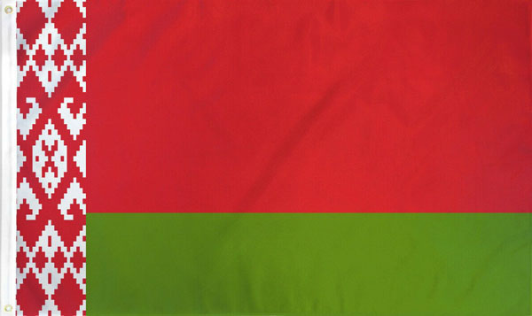 2ft by 3ft Belarus Flag