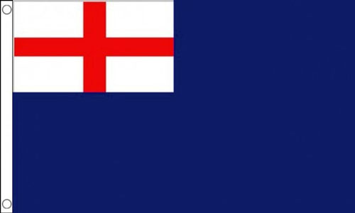 Blue Ensign Flag 1630 to 1707 Flag