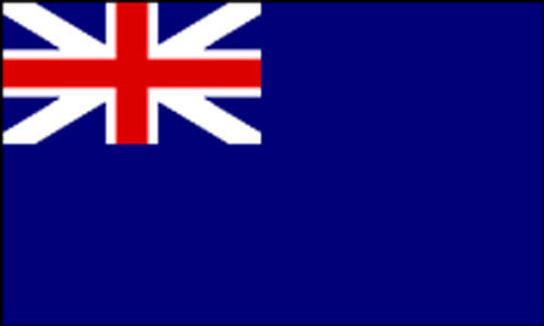 Blue Ensign Flag 1707 to 1801 Flag