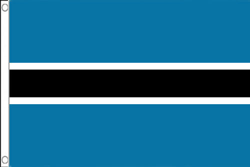 2ft by 3ft Botswana Flag