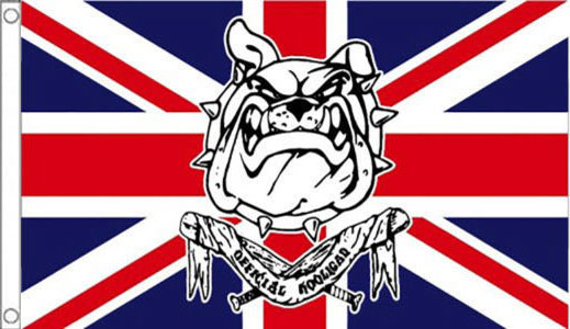 5ft by 8ft British Bulldog Flag