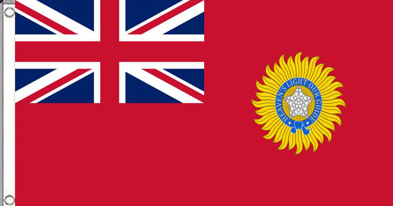 British India Red Ensign Flag (British Raj)