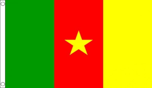 5ft by 8ft Cameroon Flag