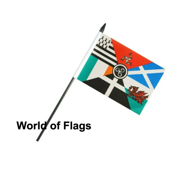 MCPACE Combined Flag Of The Celtic Nations Les Drapeaux