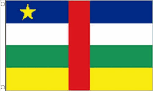 Central African Republic Flag