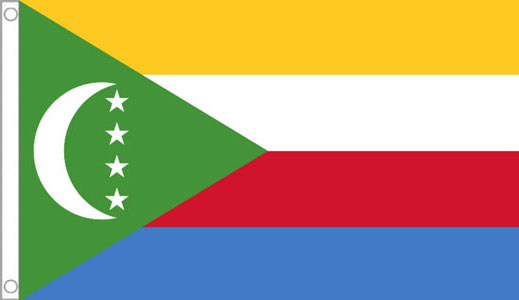 2ft by 3ft Comoros Flag