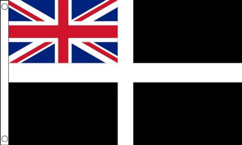 2ft by 3ft Cornwall Ensign Flag