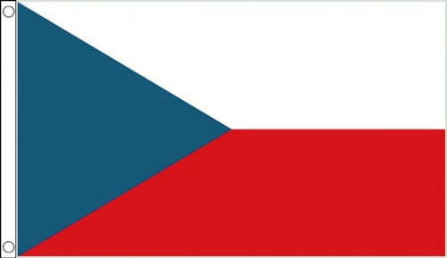 5ft by 8ft Czech Republic Flag