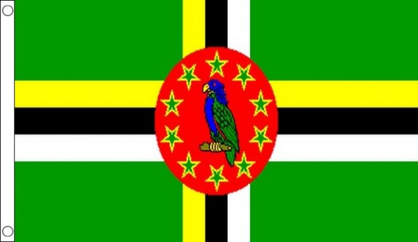 5ft by 8ft Dominica Flag