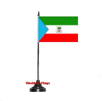 Equatorial Guinea Table Flag 