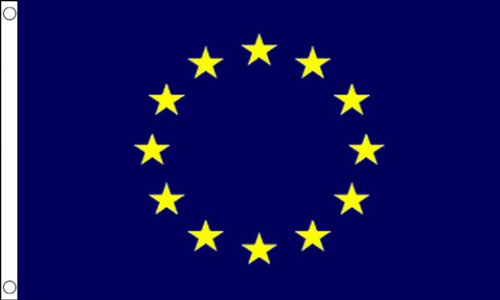 European Union Funeral Flag