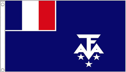 French Southern and Antarctic Lands Flag