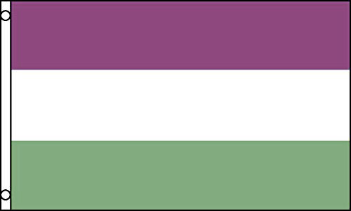 2ft by 3ft Genderqueer Flag