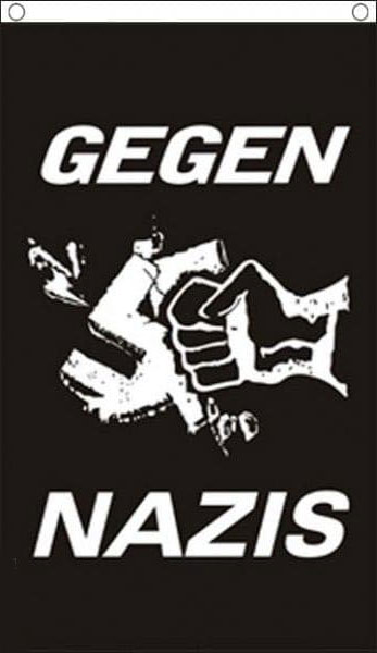Gegen Nazis Flag Anti Nazi Flag