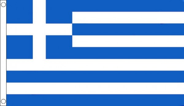 Greece Funeral Flag