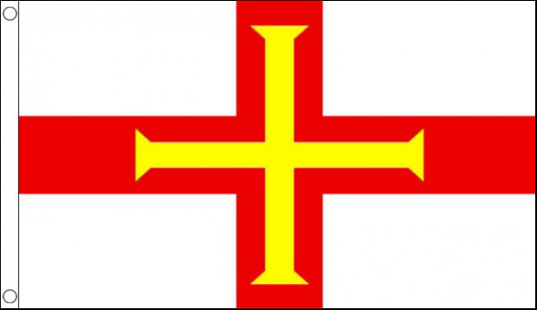 2ft by 3ft Guernsey Flag