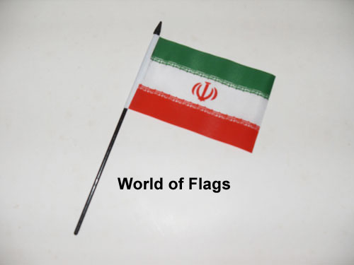 Iran Hand Flag 
