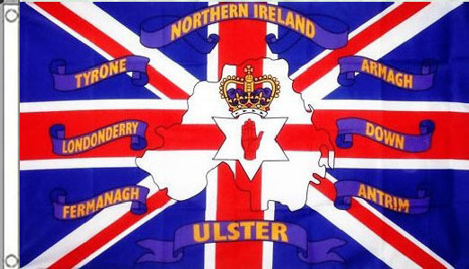 2ft by 3ft Northern Ireland 6 Counties Flag 