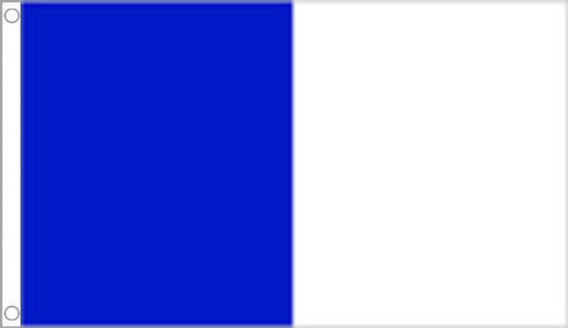 Blue and White Flag Cavan Flag Laois Flag