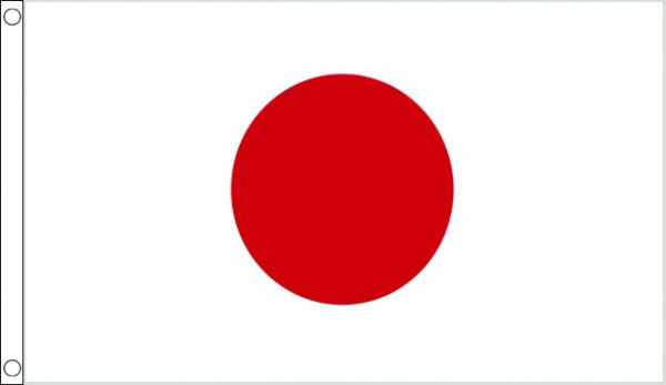 5ft by 8ft Japan Flag