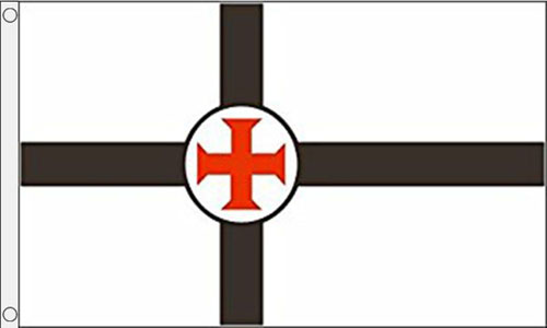 Knights Templar Secret Society Flag