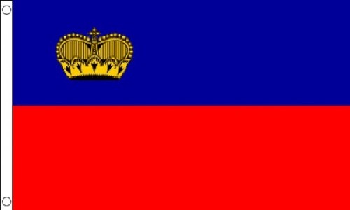2ft by 3ft Liechtenstein Flag