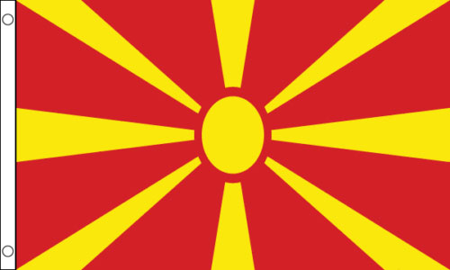 2ft by 3ft Macedonia Flag