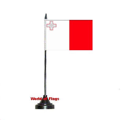Malta Table Flag