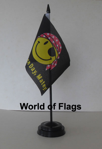 Have A Nice Day Matey Table Flag 