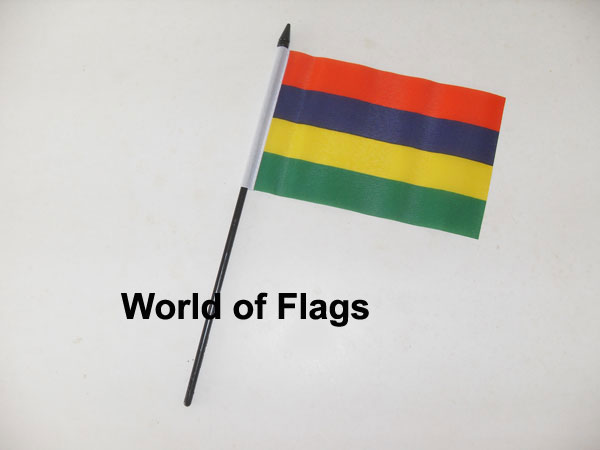 Mauritius Hand Flag 