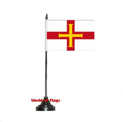 Medieval Crusaders Table Flag 