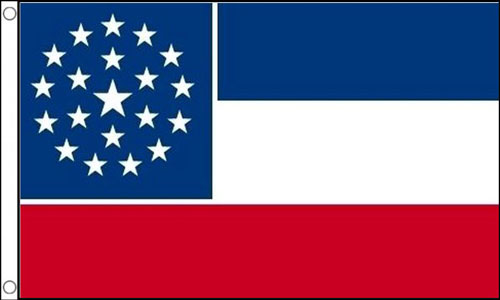 Mississippi Flag 2001 to 2021 Flag 