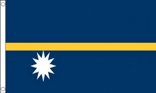 2ft by 3ft Nauru Flag