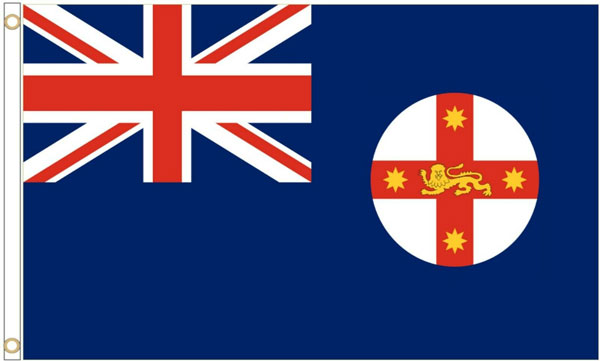2ft by 3ft New South Wales Flag