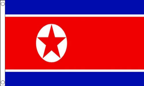 2ft by 3ft North Korea Flag