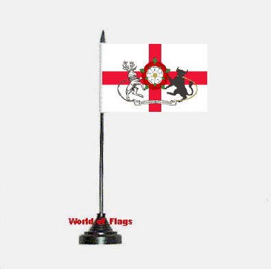 Northamptonshire Table Flag Old Design