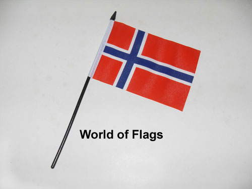 Norway Hand Flag